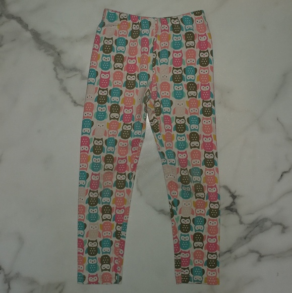 New Carter/'s Multi Color Owl Print Leggings NWT Girls 2T 3T 4T 5T 6 7 8 Owls